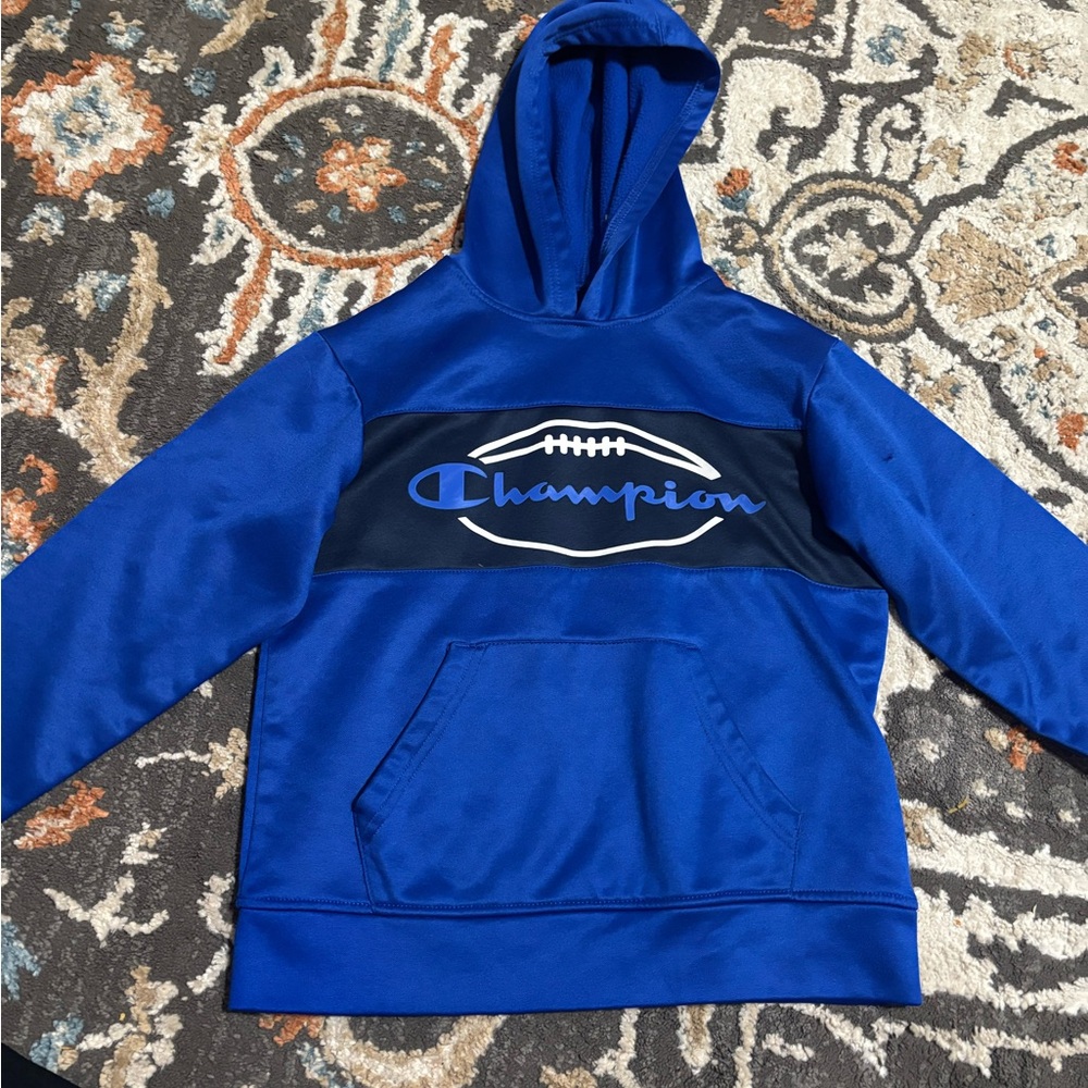 Champion boys Blue Hoodie size 10/12